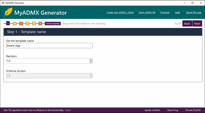 myAdmxGenerator MyADMX Generator